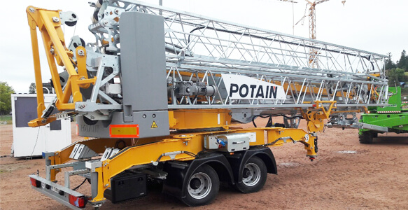 Grue GMA Potain HUP M 28-22