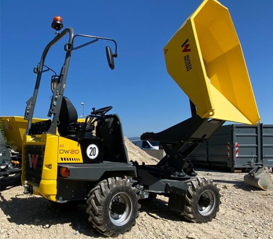 dumper-sur-pneus-wacker-neuson-DW20