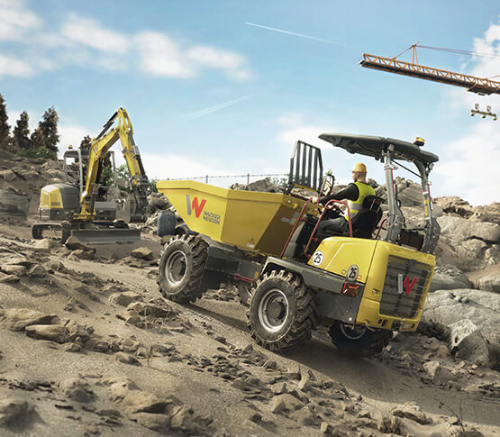 dumper-sur-pneus-wacker-neuson-DW50